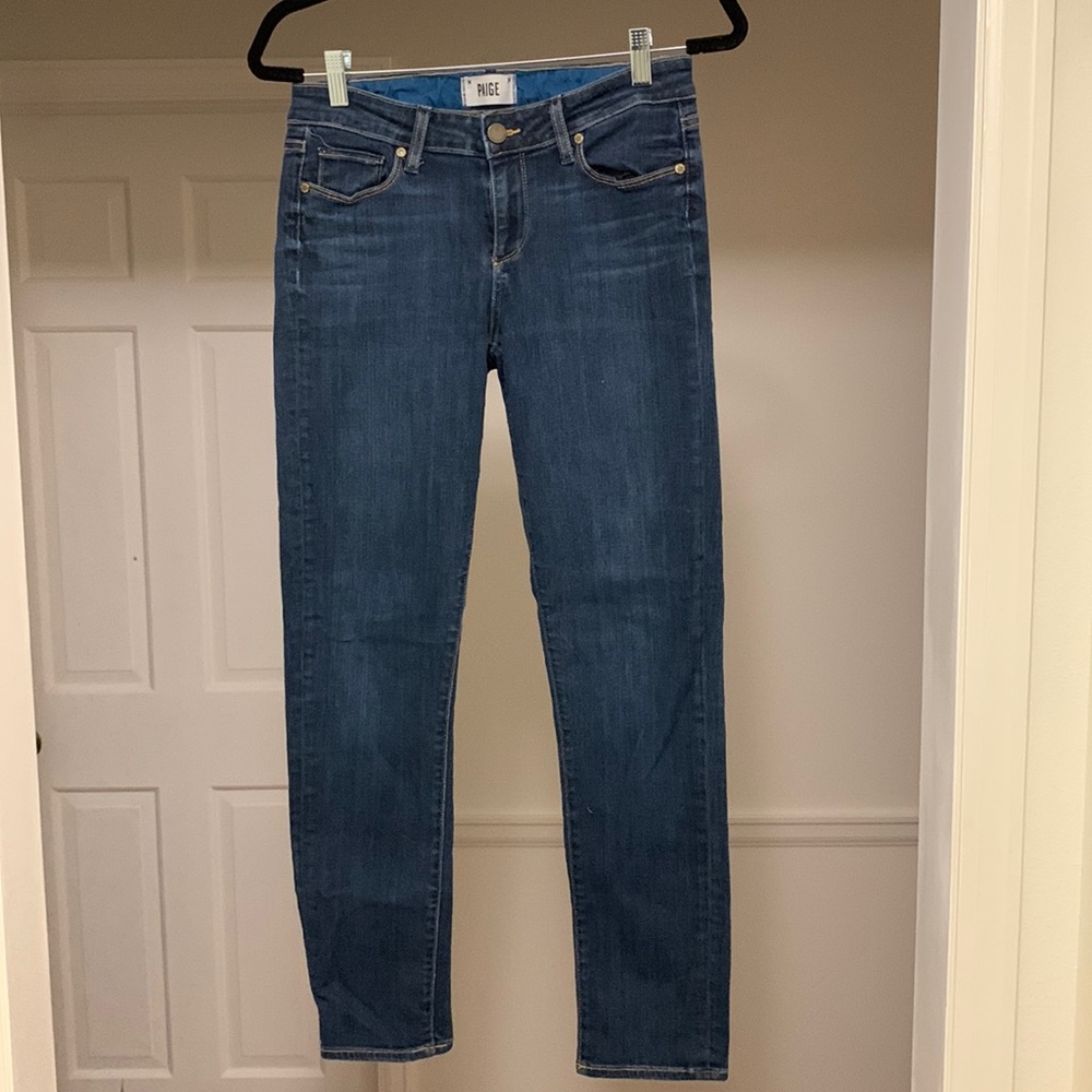 Paige skyline ankle peg skinny Jean. 29